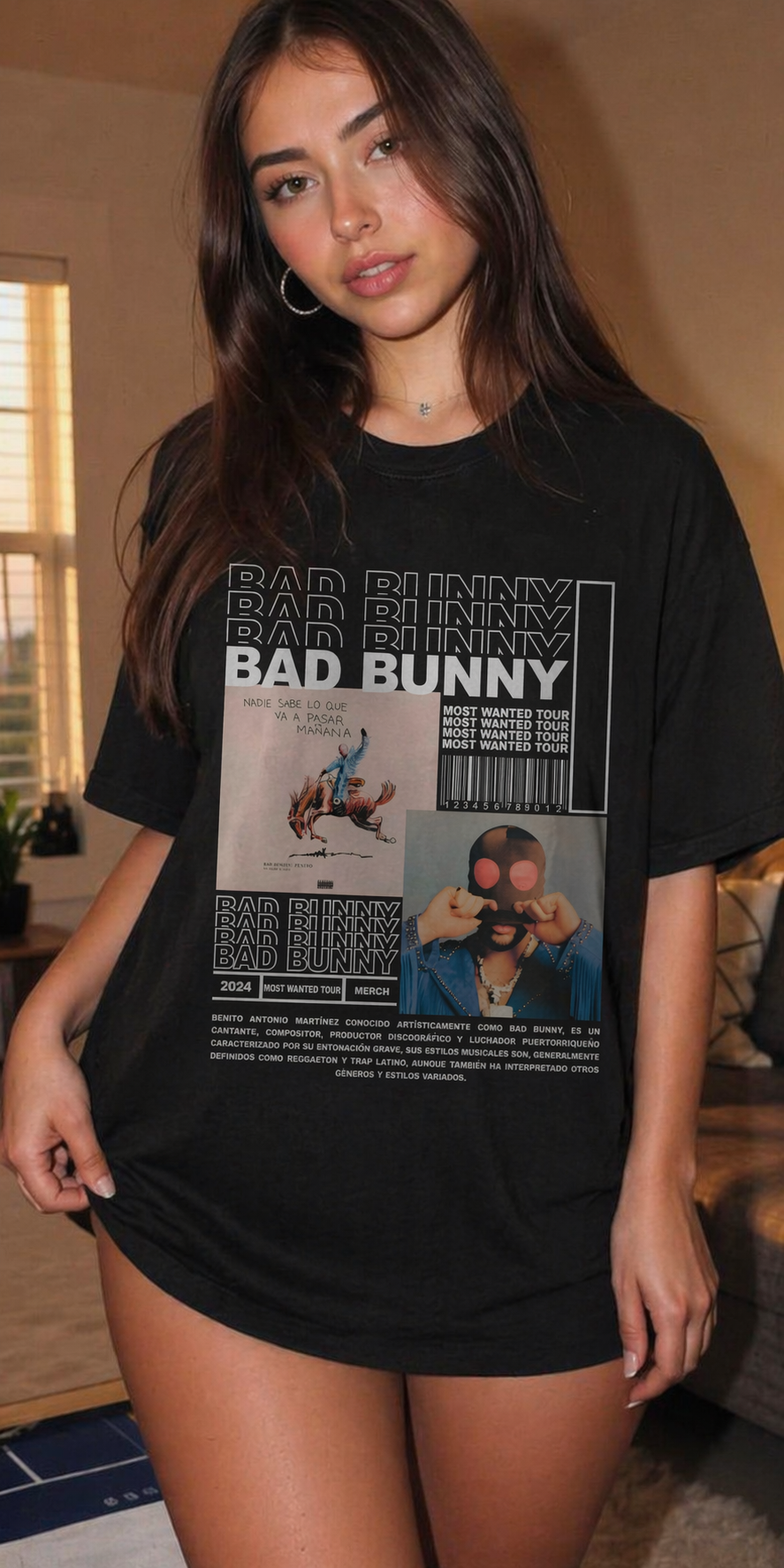 Camiseta BAD BUNNY | Nadie sabe lo que va a pasar mañana