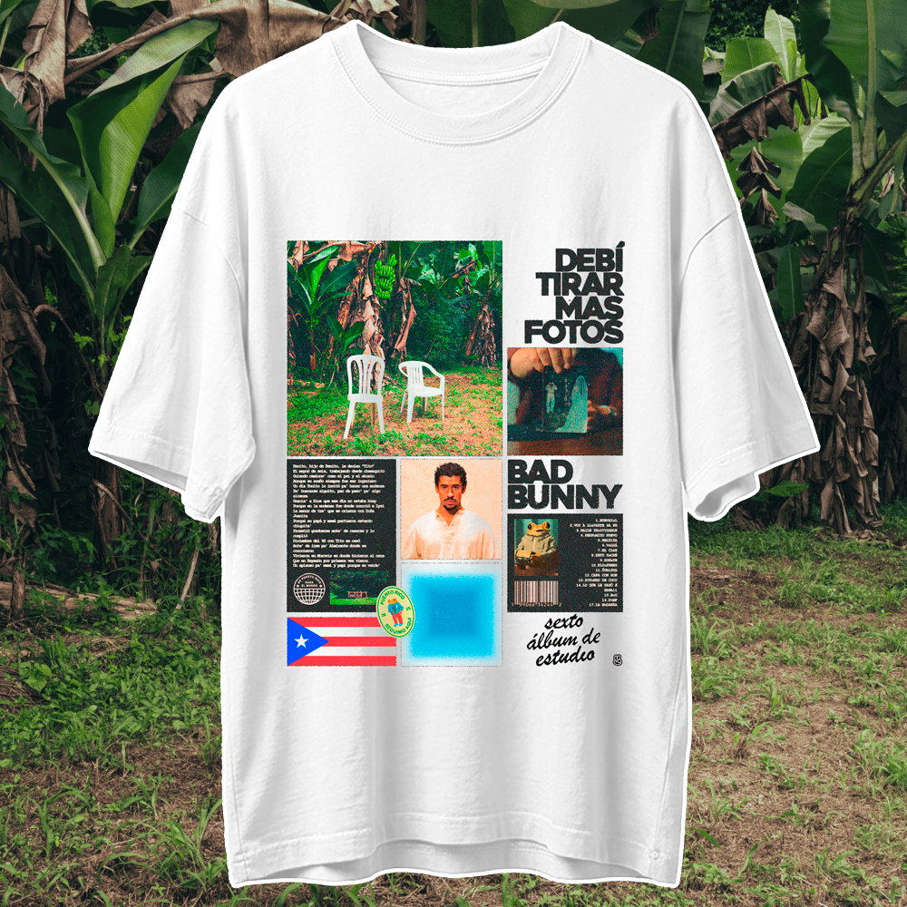 Camiseta BAD BUNNY | ALBUM DTMF