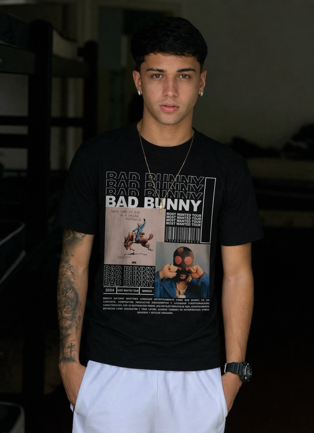 Camiseta BAD BUNNY | Nadie sabe lo que va a pasar mañana