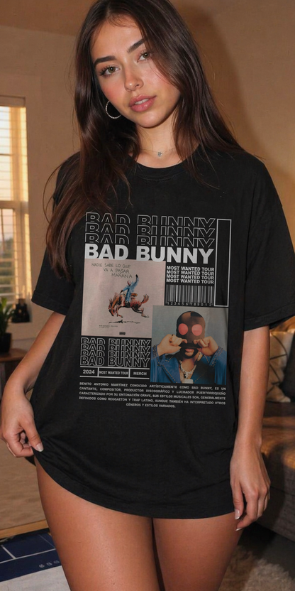 Camiseta BAD BUNNY | Nadie sabe lo que va a pasar mañana