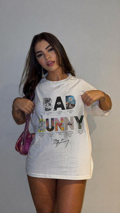 Camiseta BAD BUNNY | 2016-2025